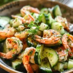 Refreshing Cucumber Shrimp Salad