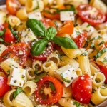 The Best Caprese Pasta Salad Recipe You'll Ever Make