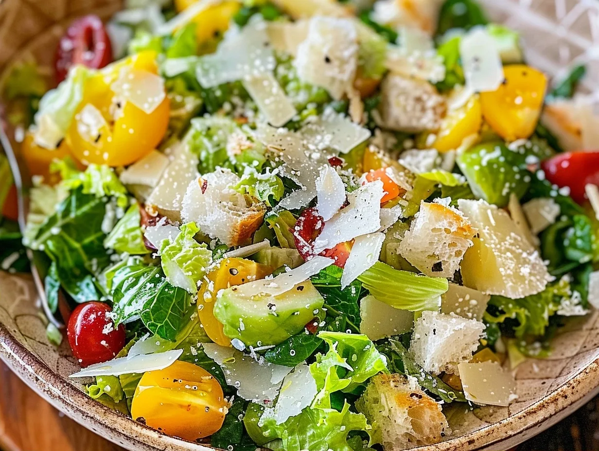 Parmesan Chopped Salad: The Easy, Zesty Crowd-Pleaser!