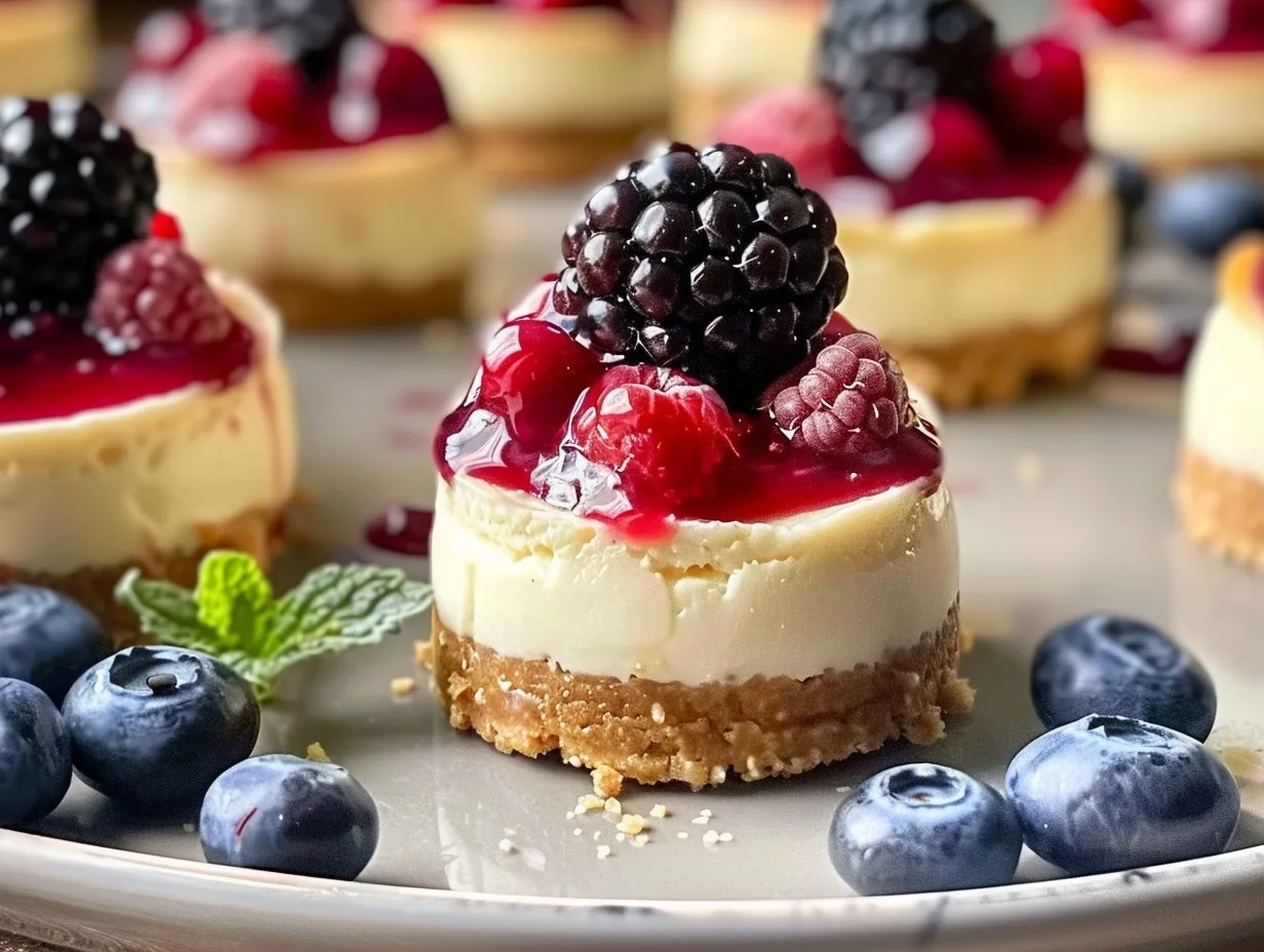 The Best Mini Cheesecake Recipe You'll Ever Make
