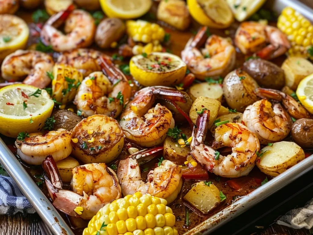 Sheet Pan Shrimp Boil: Easy & Delicious!