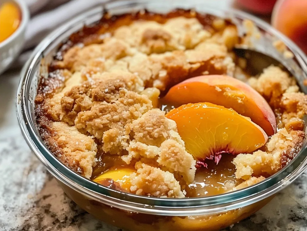 The Easiest Southern Peach Cobbler Recipe