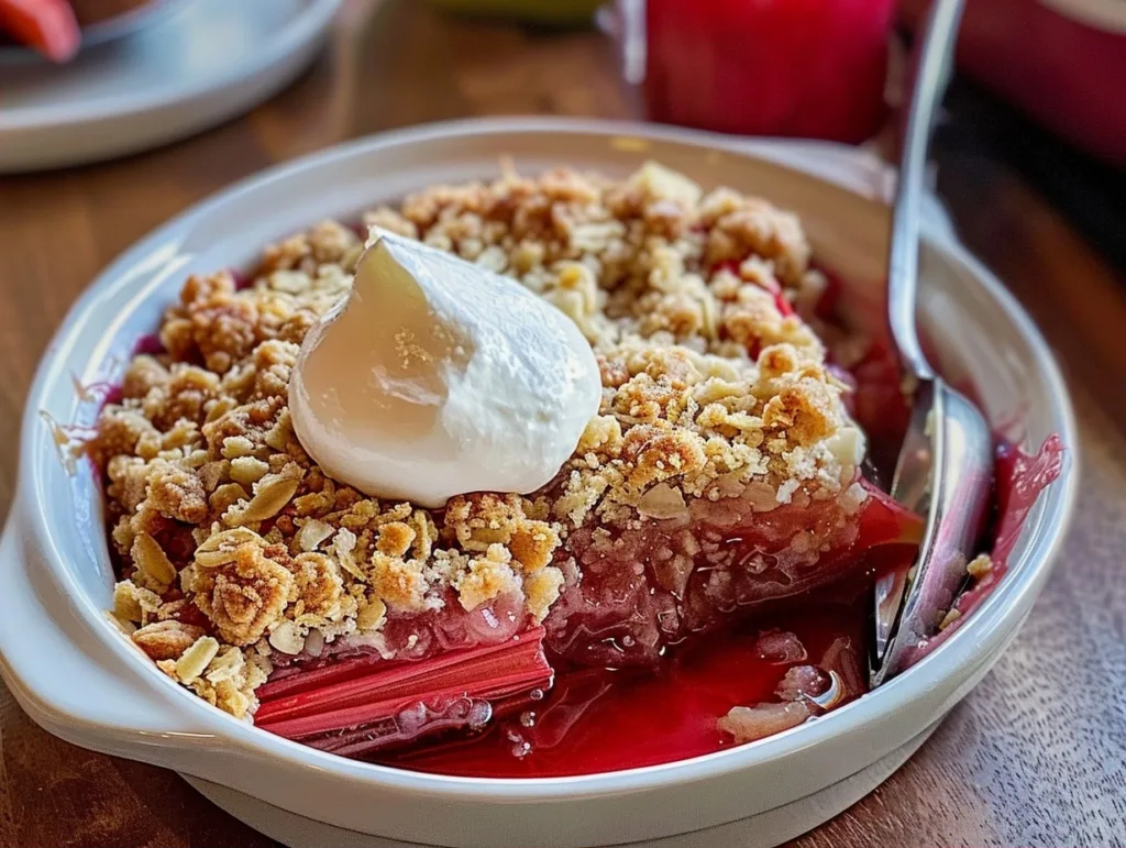 Easy Rhubarb Crunch Recipe: Better Than Grandma's!