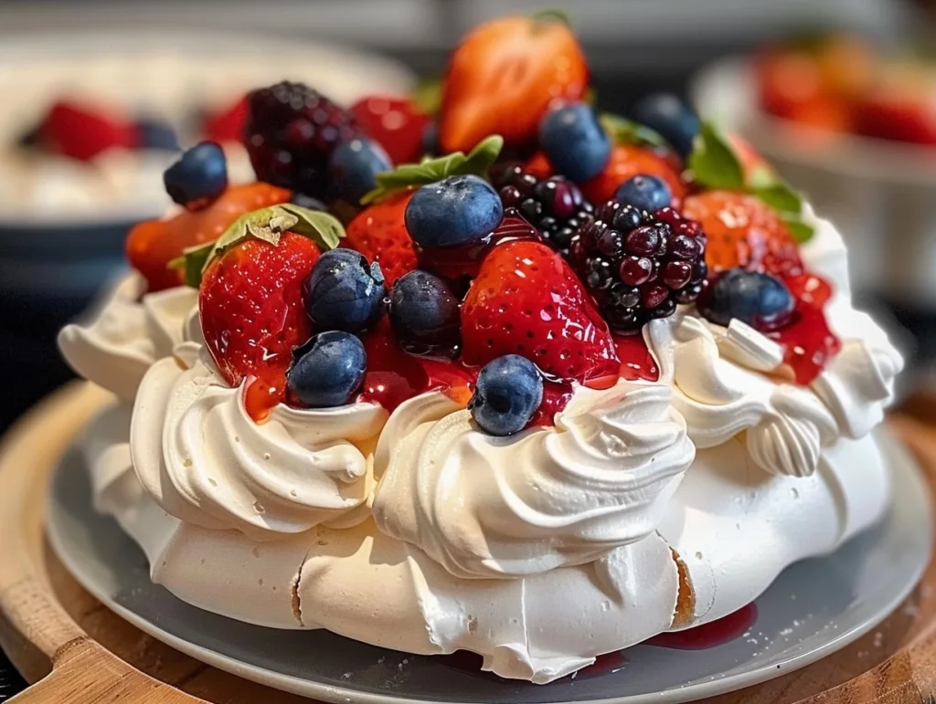 Mini Pavlova Dessert Recipe: Easy & Elegant!