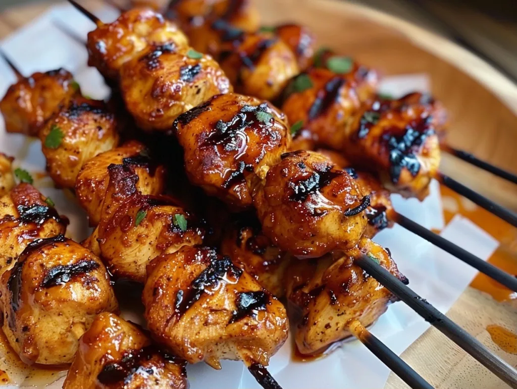 Chipotle Honey Chicken Skewers: A Family Favorite