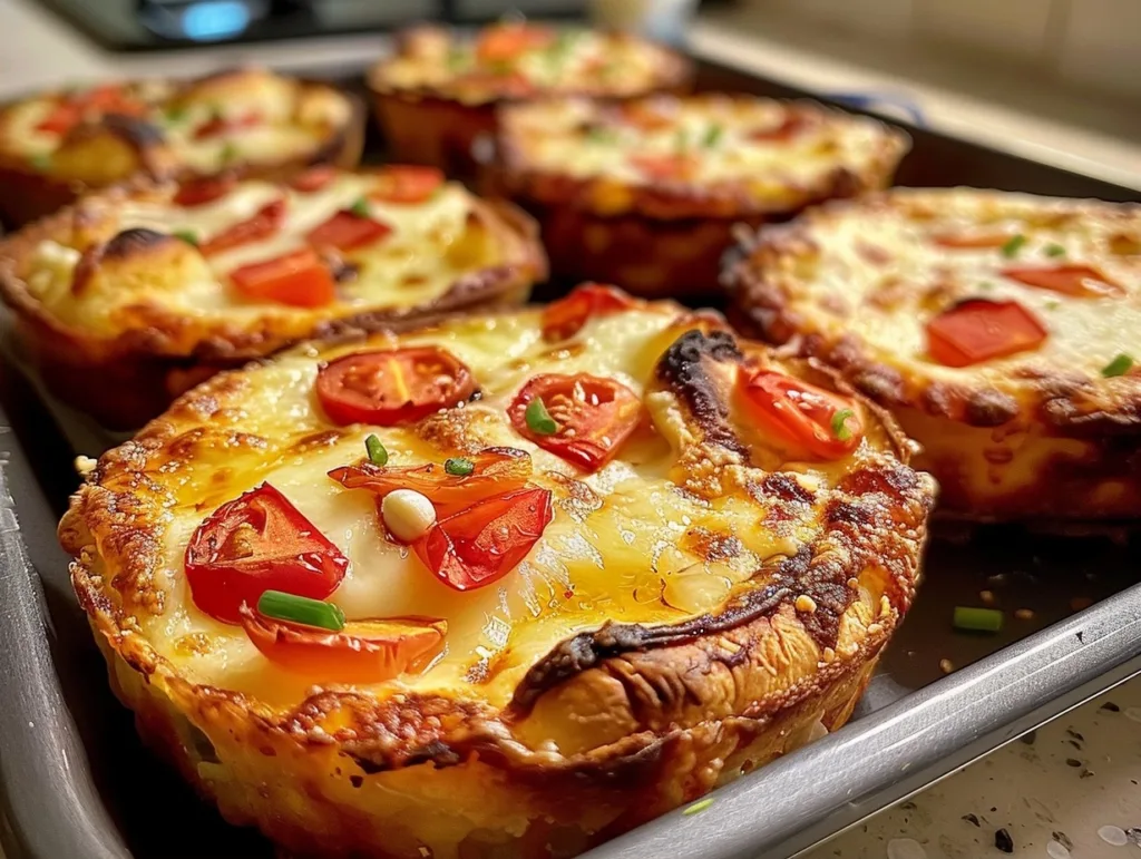Cottage Cheese Pizza Crust Bowls Recipe