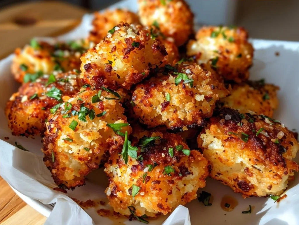 Cottage Cheese Parmesan Chicken Bites Recipe