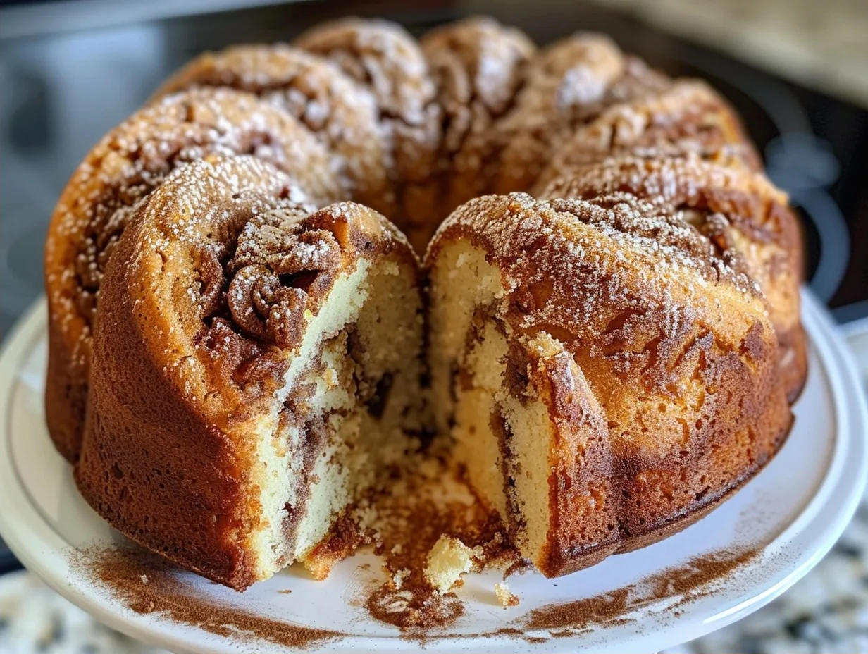 The Ultimate Bundt Coffee Cake with Cinnamon Swirl