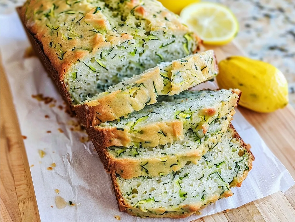 Lemon Zucchini Bread: A Slice of Sunshine 3 Lemon Zucchini Bread: A Slice of Sunshine