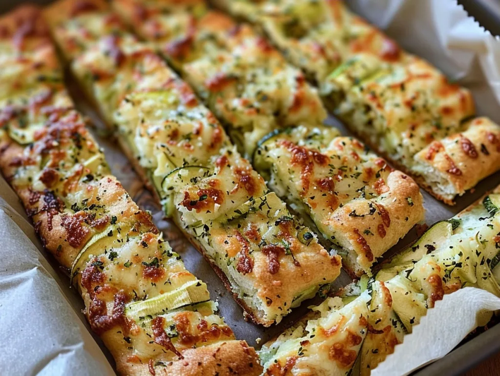 Easy Zucchini Breadsticks Recipe for Kids 4 Easy Zucchini Breadsticks Recipe for Kids