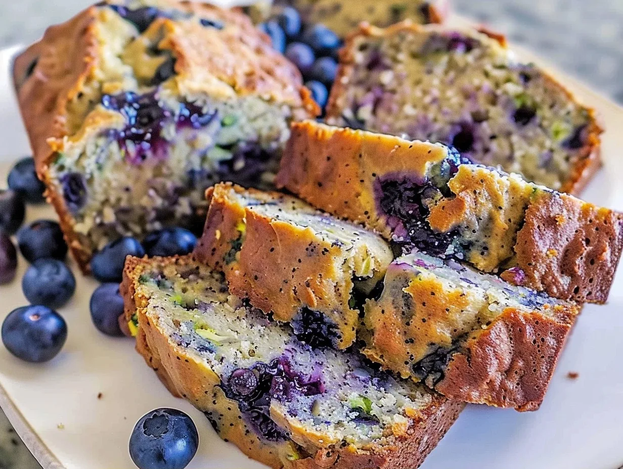 Blueberry Banana Zucchini Bread: The Ultimate Cozy Loaf!