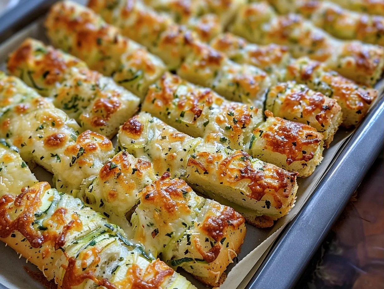 Easy Zucchini Breadsticks Recipe for Kids 3 Easy Zucchini Breadsticks Recipe for Kids