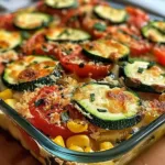 Easy Cheesy Zucchini Corn Tomato Bake with Golden Parmesan Crust 5 Easy Cheesy Zucchini Corn Tomato Bake with Golden Parmesan Crust