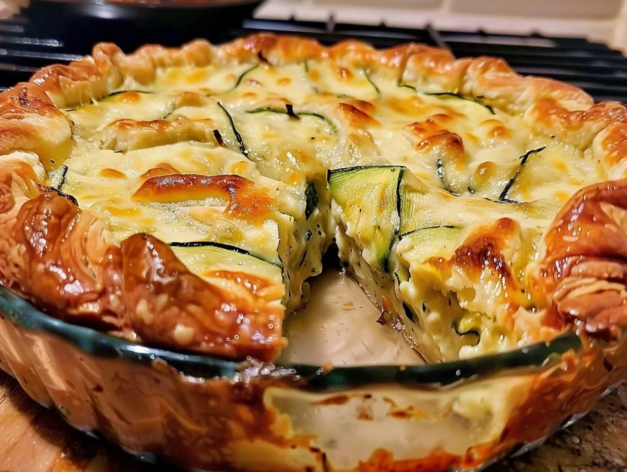 Zucchini Crescent Pie: Easy & Cheesy Dinner Delight
