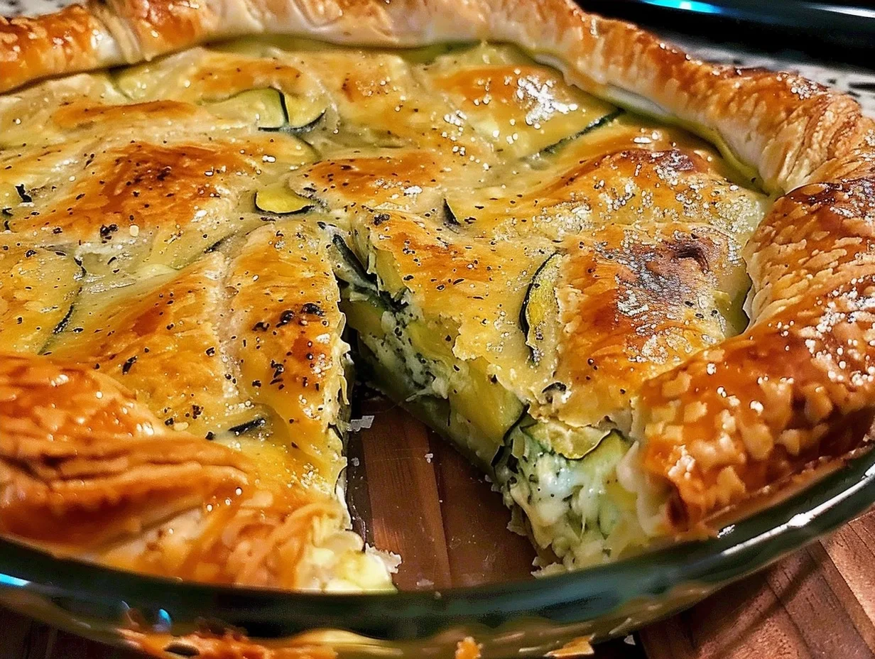 Zucchini Crescent Pie: Easy & Cheesy Dinner Delight