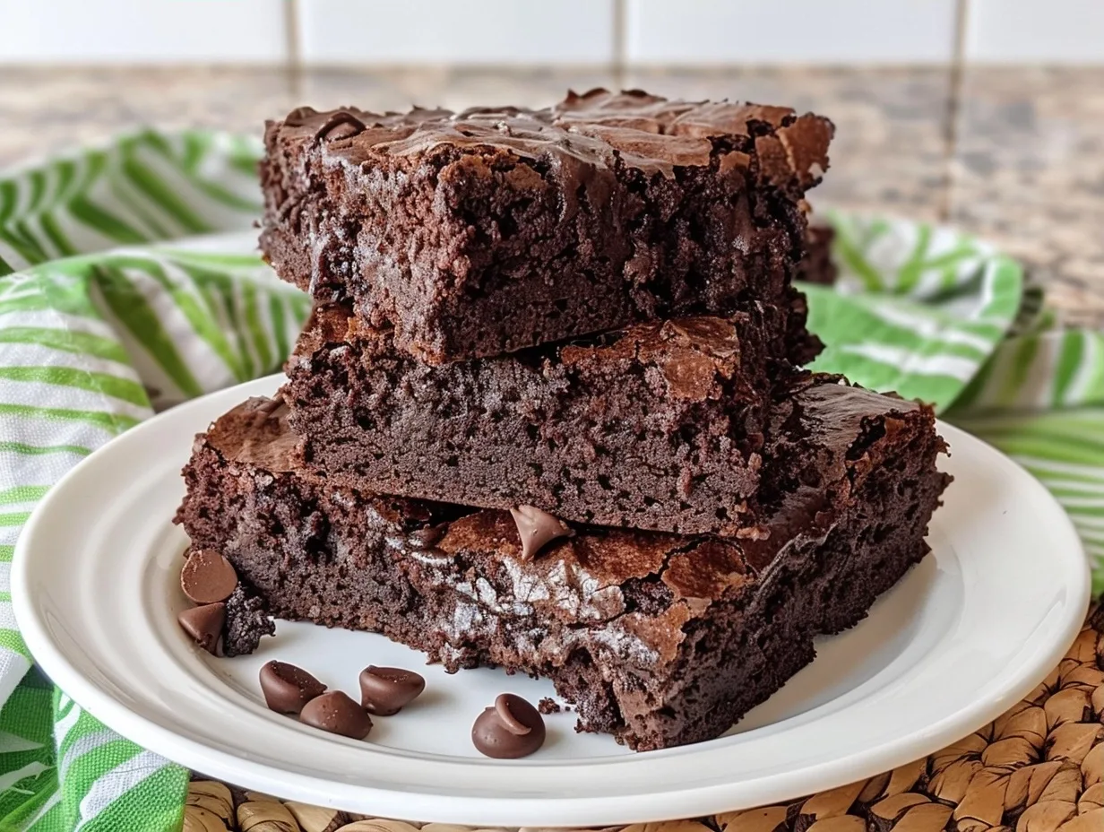 Moist and Decadent Zucchini Brownies with Frosting 4 Moist and Decadent Zucchini Brownies with Frosting