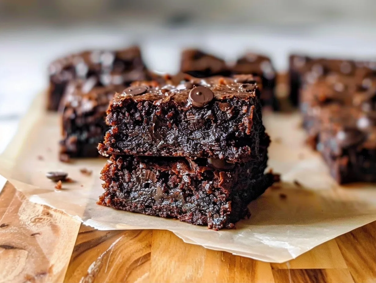 Healthy Zucchini Brownies {Gluten-Free + Oil-Free} 3 Healthy Zucchini Brownies {Gluten-Free + Oil-Free}