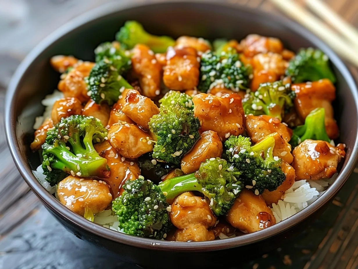 Easy Chinese Chicken and Broccoli