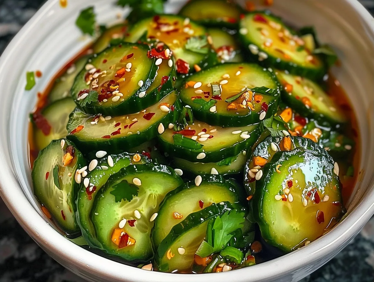 Easy Asian Cucumber Salad Recipe 2 Easy Asian Cucumber Salad Recipe