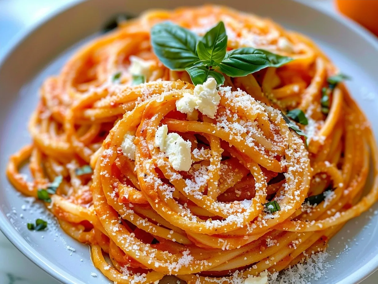 The Creamiest Tomato Ricotta Pasta You Will Ever Make