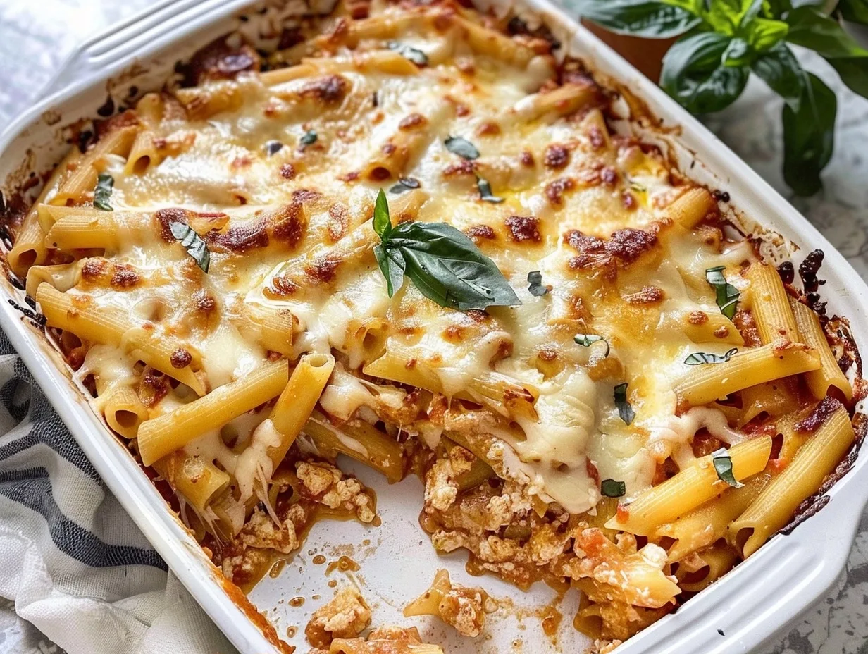 The Ultimate Homemade Ricotta Baked Ziti