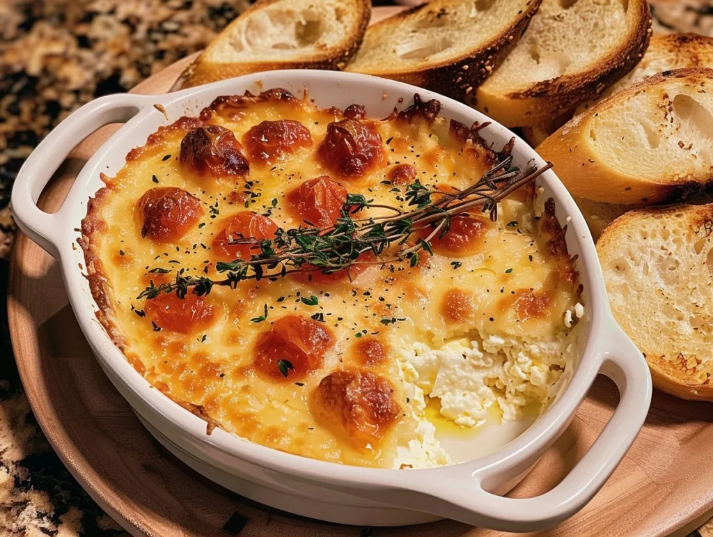 The Best Baked Ricotta Dip You Will Ever Taste