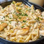 Leftover Rotisserie Chicken Recipes: Creamy Garlic Chicken Pasta 3 Leftover Rotisserie Chicken Recipes: Creamy Garlic Chicken Pasta