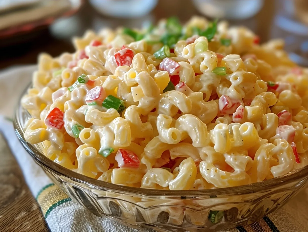 Classic Amish Macaroni Salad 2 Classic Amish Macaroni Salad