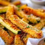 Oven Baked Parmesan Zucchini Fries