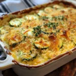 Easy Cheesy Zucchini Casserole