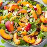 The Best Summer Peach Salad Recipe