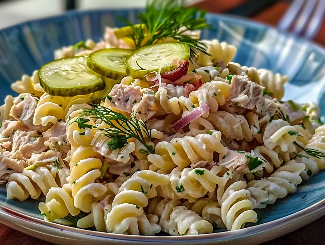 Creamy and Refreshing Cold Tuna Pasta Salad