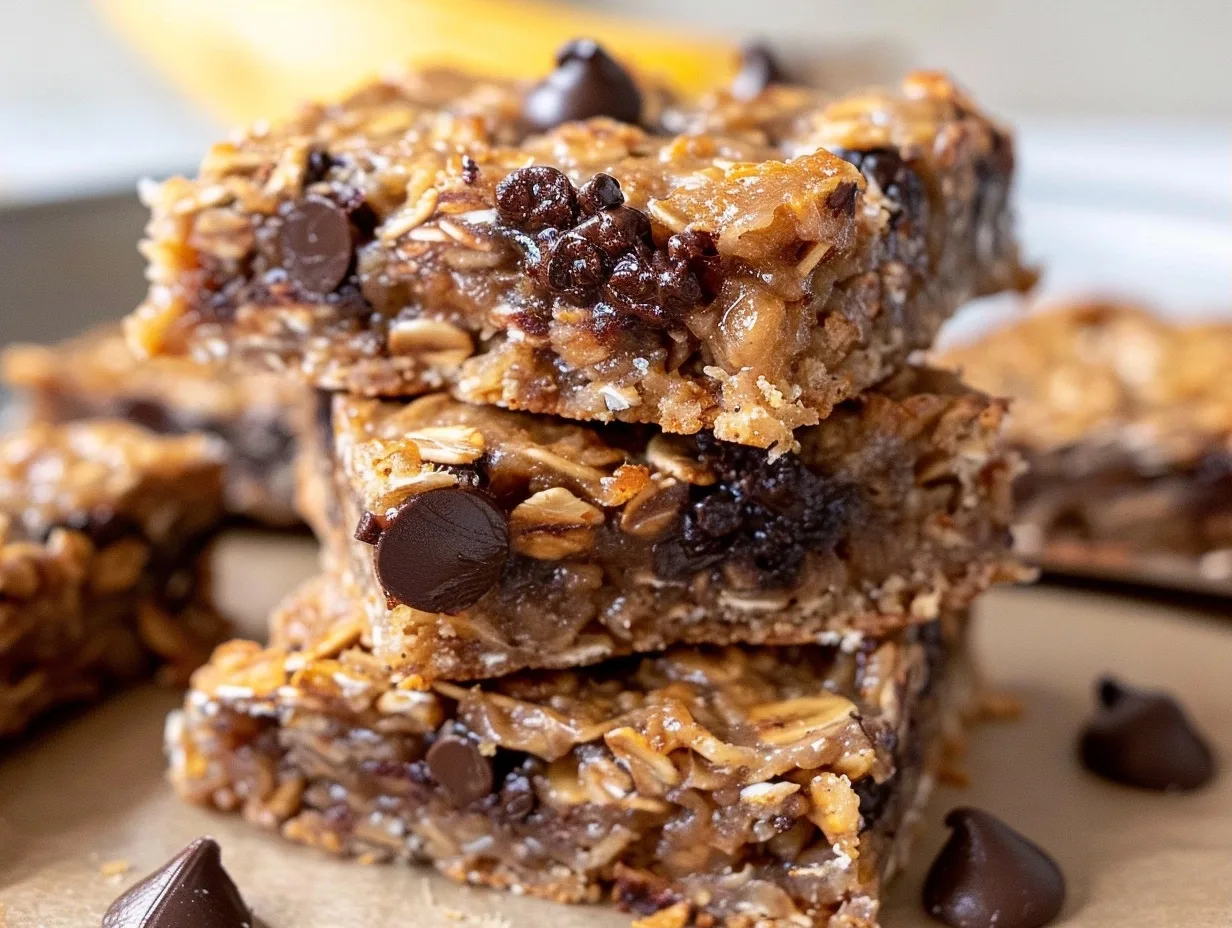 Healthy Banana Oat Bars: The Perfect Easy Snack