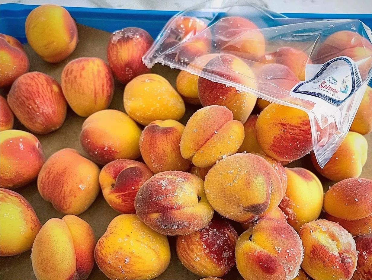Freezing Peaches : Quick & Easy Method for Summer Flavor