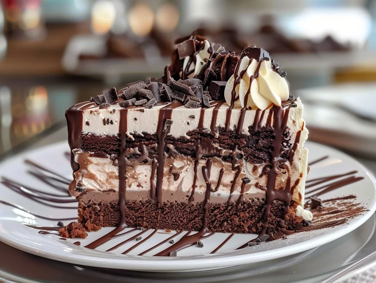 Homemade Chocolate Ice Cream Cake for Family Celebrations