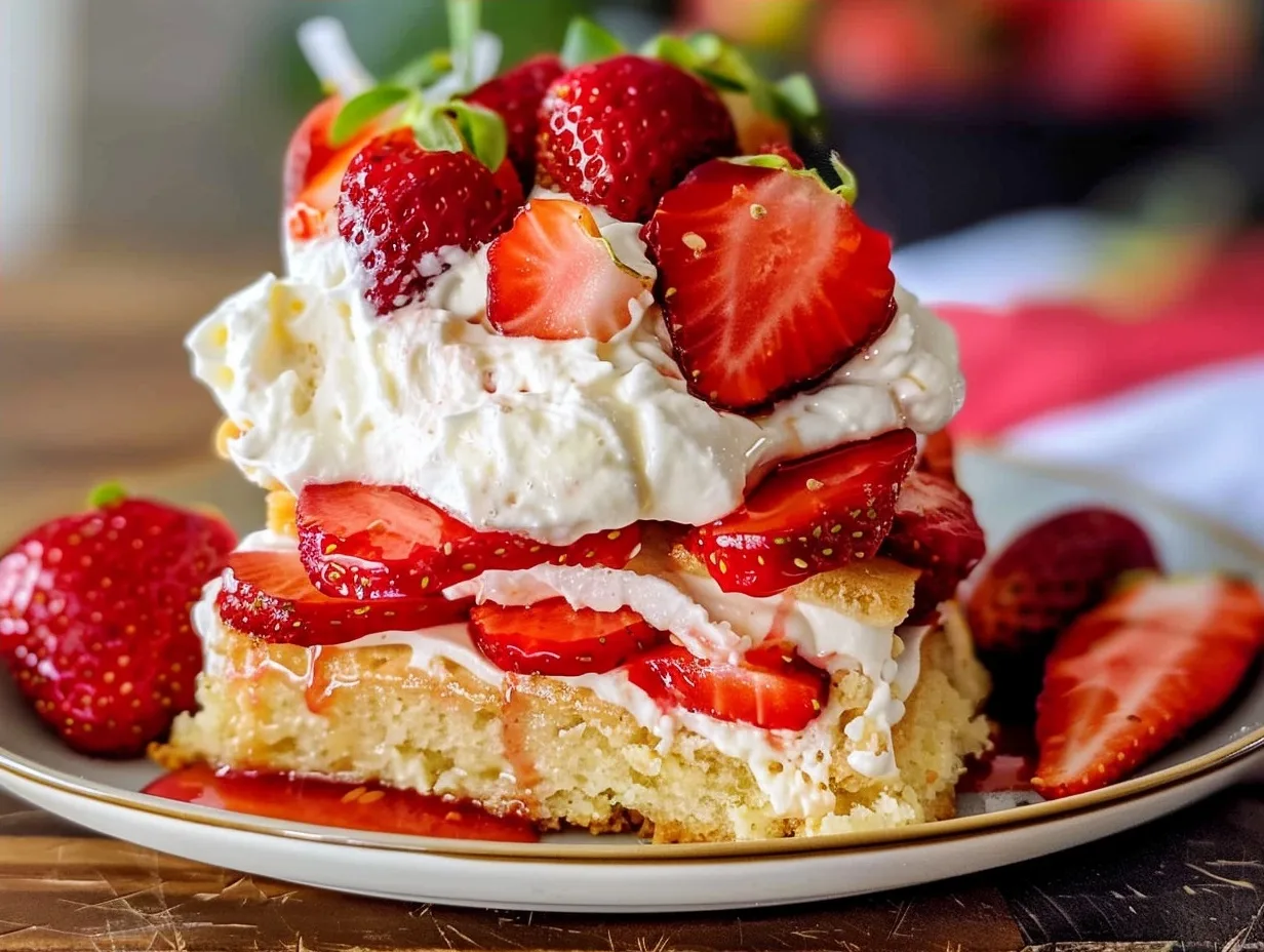 The Ultimate Homemade Strawberry Shortcake
