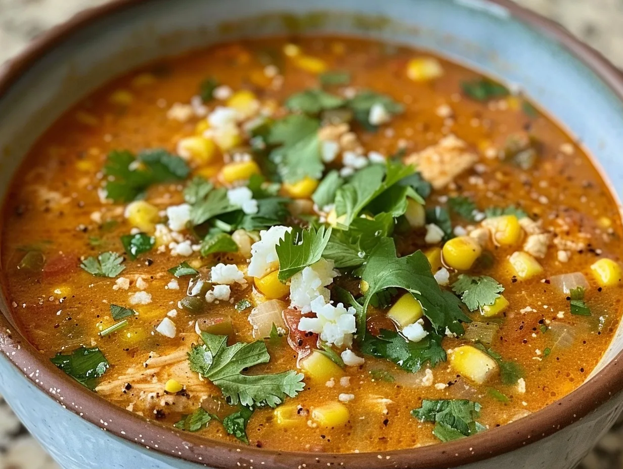 Slow Cooker Soup Recipes: Mexican Street Corn Soup