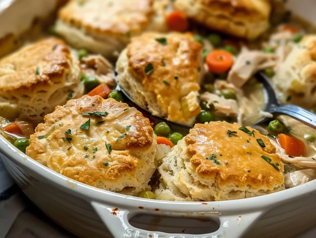 The Ultimate Chicken Pot Pie with Biscuits 4 The Ultimate Chicken Pot Pie with Biscuits