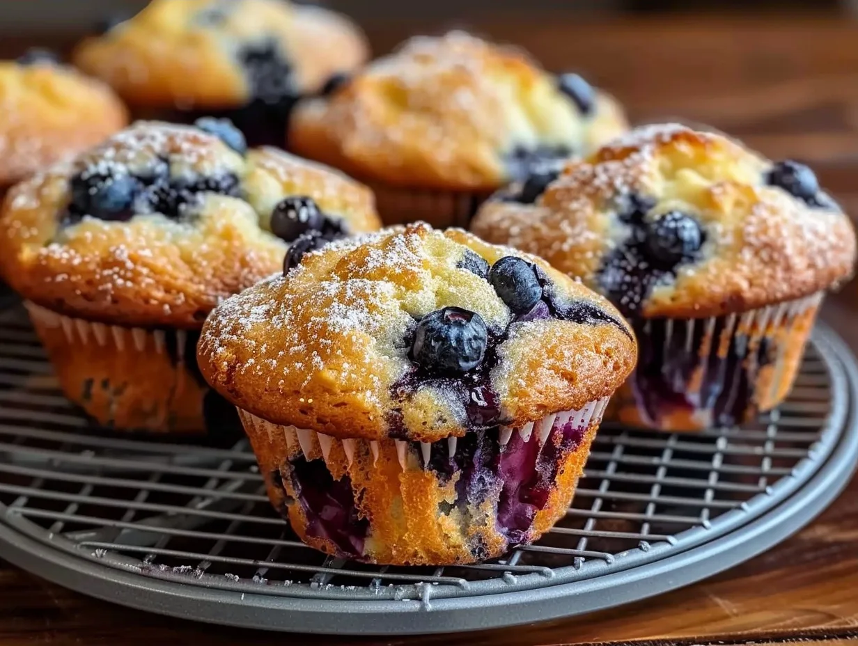 The Best Blueberry Muffins Recipe for Perfect Bakery Style Results