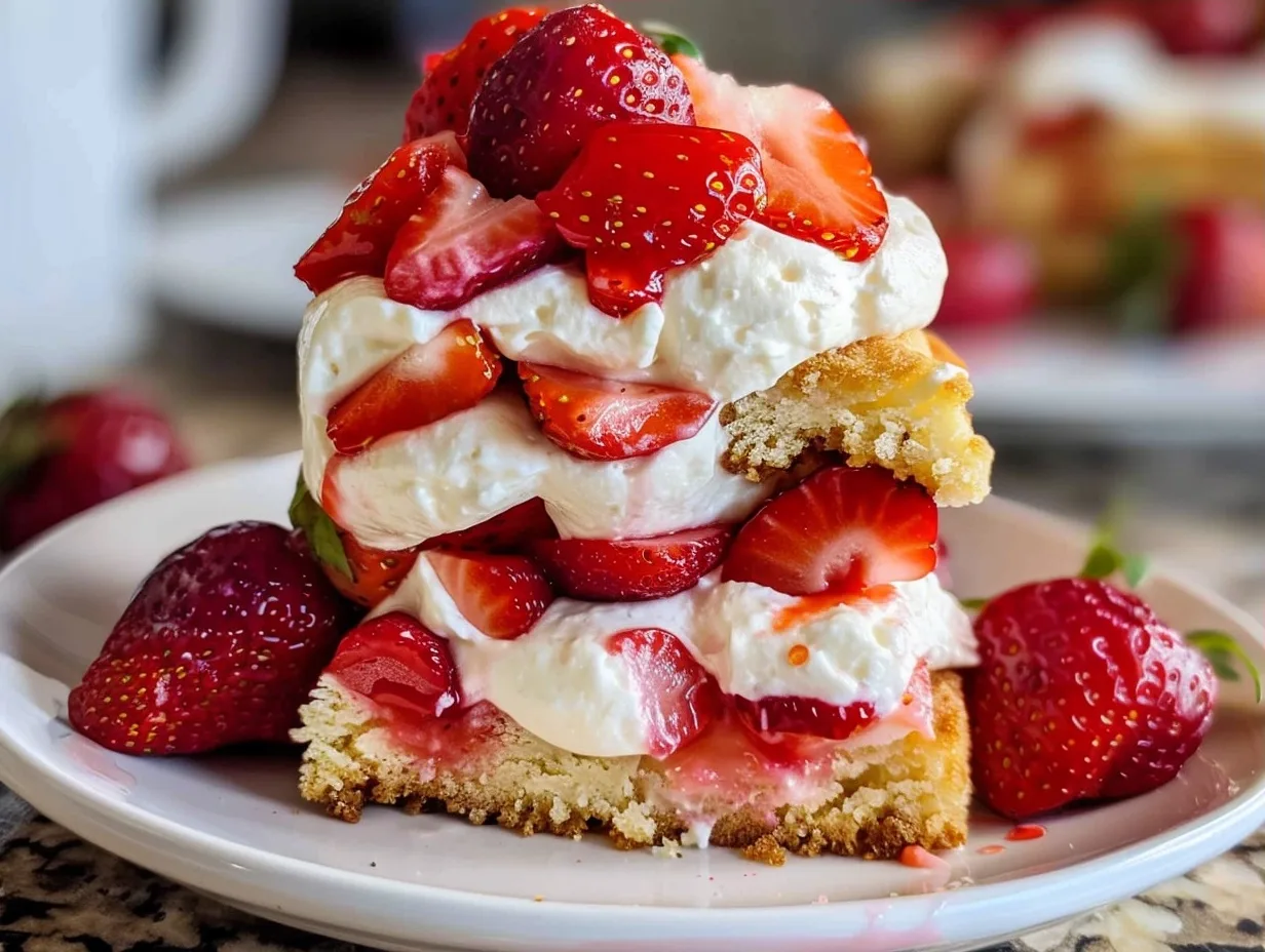 The Ultimate Homemade Strawberry Shortcake