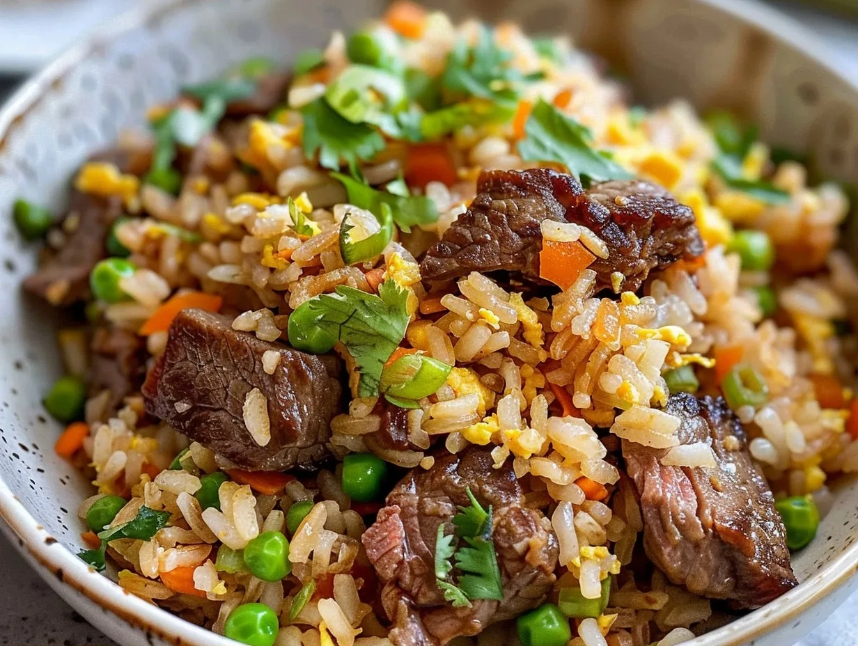 Steak Fried Rice: Easy Family Dinner Recipe 2 Steak Fried Rice: Easy Family Dinner Recipe