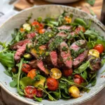 Easy Chimichurri Steak Salad Recipe
