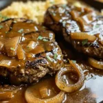 Hamburger Steak with Onions and Gravy Recipe 3 Hamburger Steak with Onions and Gravy Recipe
