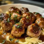 Easy Chicken Marsala Meatballs You Will Crave