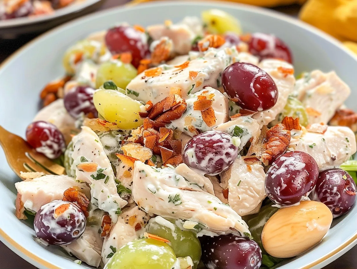 Creamy Homemade Chicken Salad Chick Grape Salad Recipe