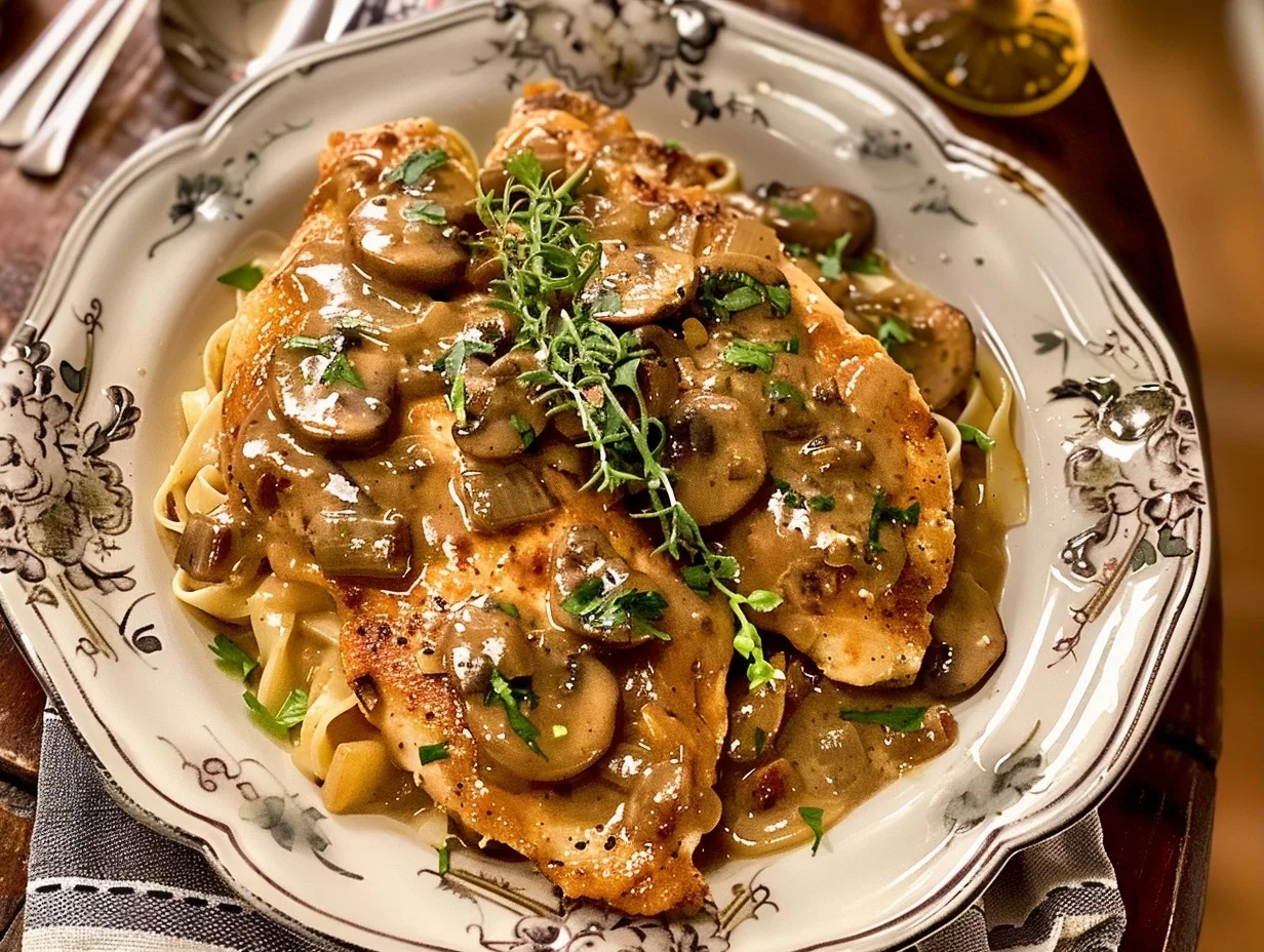 Authentic Chicken Marsala
