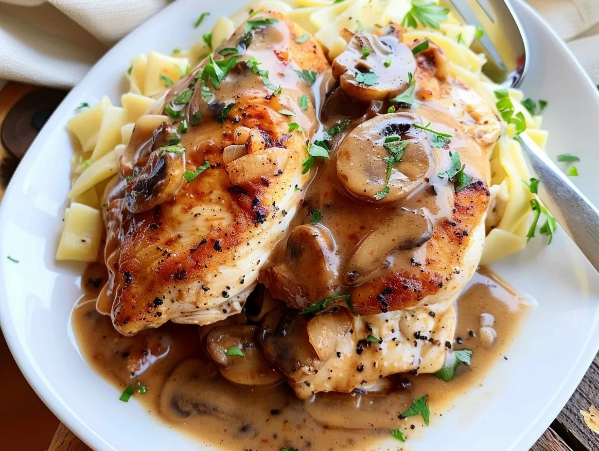 Olive Garden Stuffed Chicken Marsala Copycat