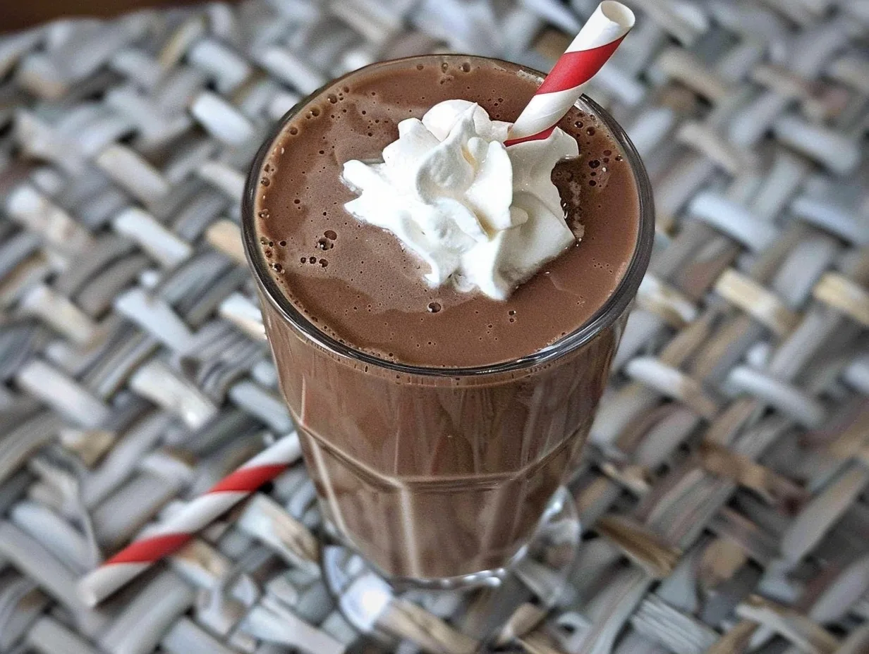Healthy Chocolate Milkshake
