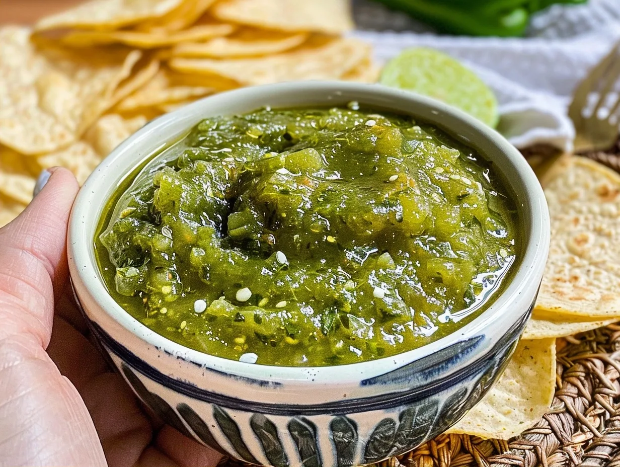 Tomatillo Salsa Verde: The Ultimate Tangy Homemade Dip