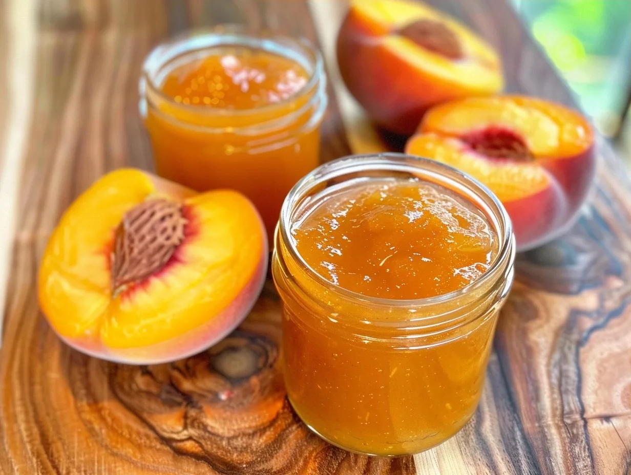 Easy Peach Jam with Sure-Jell